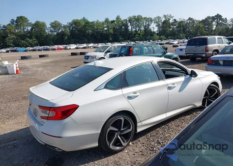 2020 Honda Accord Sport из США, поврежденный, VIN 1HGCV1F30LA031836
